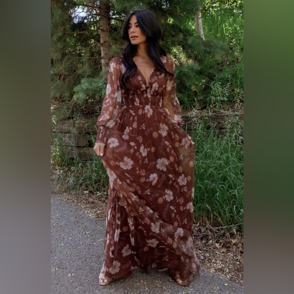 BALTIC BORN Layla Tulle Maxi Dress (BRAND NEW)